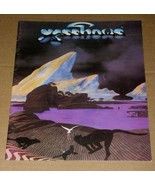 Yes Concert Tour Program Vintage 1980 Drama Tour Ticket Stub - $54.84 CAD