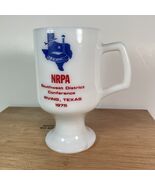 Vintage Mug NRPA Southwest District Conference Irving Texas 1975 - $18.59 CAD