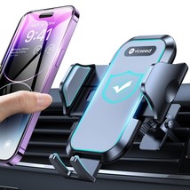 Car Phone Holder Mount [All-Round Silicone Protection][Doesn&#39;T Slip&amp;Drop] Air Ve - £34.79 GBP