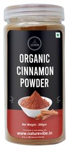 Organic Cinnamon Powder - 200gms | Dalchini | Keto Friendly - £23.73 GBP