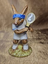 Royal Doulton Ace Bunnykins Figurine DB42 Vintage 1985 Tennis - $98.99