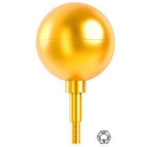 Aurolit Golden Ball Flagpole Topper 3.5" Ornament for 20-30 Ft Poles Gold - $204.56 MXN Aurolit Golden Ball Flagpole Topper 3.5" Ornament for 20-30 Ft Poles Gold - $204.56 MXN