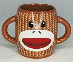 Sock Monkey Coffee Mug Double Handled Galerie Candies (Mug Only) - £10.08 GBP