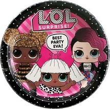 LOL Surprise Lunch Dinner Plates L.O.L. Birthday Party Supplies 8 Per Package - £5.60 GBP