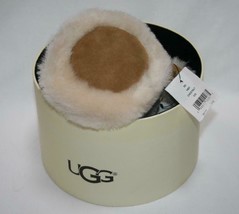 UGG Chestnut Tan Non-wired Shearling Sheepskin Earmuffs O/S -NWT-  #2355 - £55.36 GBP