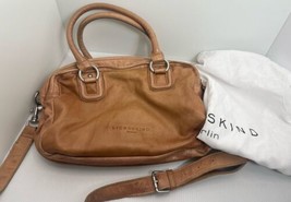 Liebeskind Berlin camel color leather bag With Dust Bag. 12 By 9” - $42.54