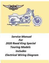 2020 Harley Davidson Road King Special Touring Models Service Manual  - £20.41 GBP