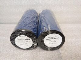 2 NEWResin Enhanced Wax for Zebra Printer 174mm x 450m 6.85" x 1476' - $24.99