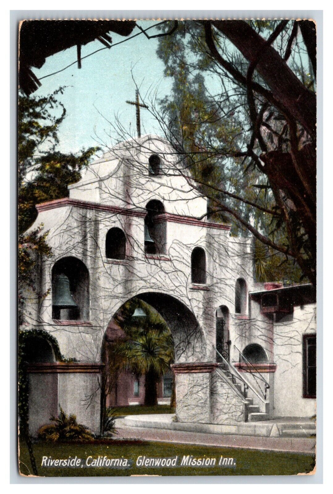 Primary image for Archway Bells  Mission Inn Riverside California CA DB Postcard H25