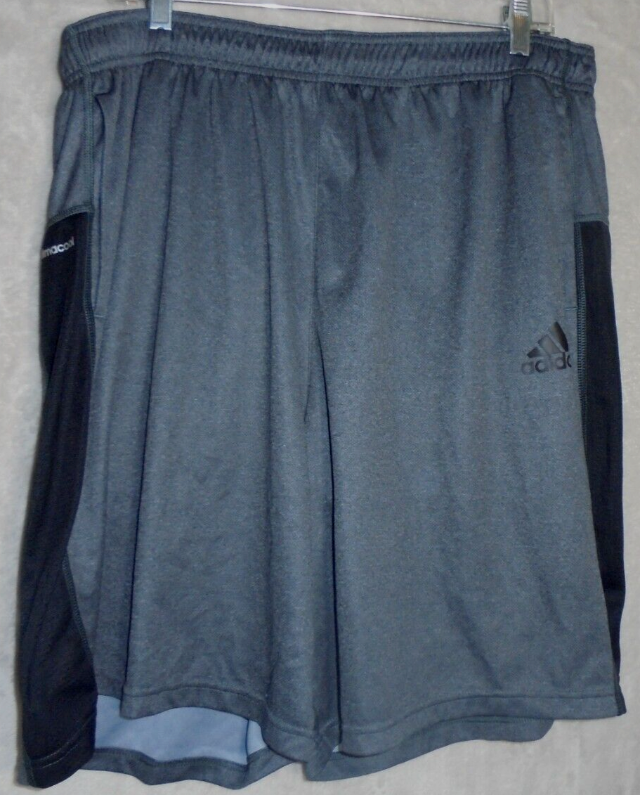 Primary image for adidas Climacool Athletic Shorts Men's 2XL Gray Basketball Workout Exercise