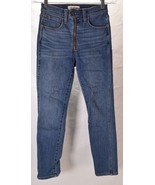 Madewell Womens Skinny Flare Blue High Waist Jeans 24 NWT - $109.24 CAD
