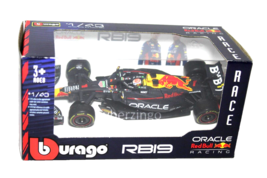 Red Bull Racing #1 F1 RB19 With Helmet  Bburago 1:43 Max Verstappen BRAND NEW - £15.65 GBP