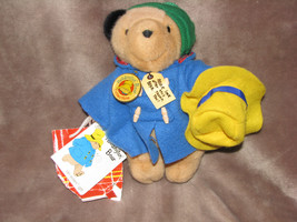 Eden 9&quot; Stuffed Plush Paddington Teddy Bear Barkridges Shopping Bag - £15.76 GBP