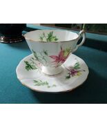 Adderley England Cup And Saucer Bittersweet Flowers  [140F] - €38,03 EUR