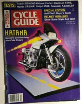 CYCLE GUIDE motorcycle magazine December 1981 - £7.90 GBP