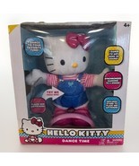 Hello Kitty Dance Time Stuffed Plush Toy Dancing sound or touch Interact... - $791.20 MXN