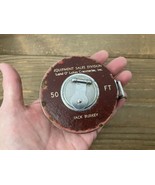 Vintage Land O Lakes Creameries 50ft Tape Measure Equipment Sales Divisi... - $21.73