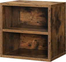 Fusunbao Magic Diy Cube Storage Organizer Stackable, Antique Brown, 1 La... - $46.97