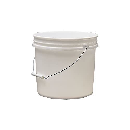 Leaktite Pail Plastic WHT 3.5GAL - $23.96