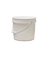 Leaktite Pail Plastic WHT 3.5GAL - $455.40 MXN