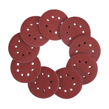 WORKPRO 80-Piece Sanding Disc Set,5-Inch 8-Hole Hook and Loop Sanding Di... - £21.95 GBP