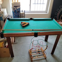 48&quot; Pool Table Billiard Game Table Kids Adults Mini Set multi-purpose lo... - $54.50 CAD