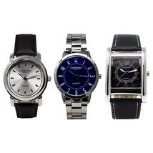 3 Set Men&#39;s watch Brand New Watch Constant Quartz Anlague watches Luxury... - £35.20 GBP