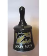 Vintage Costa Maya Mexico Souvenir Bell – Leaping Dolphins - $6.00
