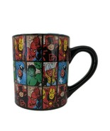 Marvel Super Heroes 14oz Ceramic Coffee Cup Mug Spiderman Hulk Thor - $8.60