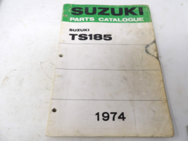1974 Suzuki TS185 Parts Catalog. - $391.83 MXN