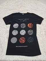 TWENTYONE PILOTS Blurryface Small T-Shirt Black Spellout Band Tour Concert - $14.47