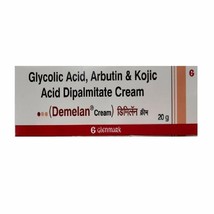 Demelan Cream Glycolic Acid Kojic Acid Hyper Pigmentation 20g - £11.08 GBP