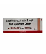 Demelan Cream Glycolic Acid Kojic Acid Hyper Pigmentation 20g - £11.24 GBP