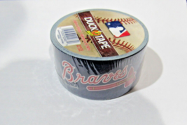 MLB Atlanta Braves Duck Brand Duck/Duct Tape 1.88 Inch wide x 10 Yard Long USA - £7.47 GBP