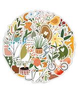 riduk 124Pcs Boho Floral Vinyl Waterproof Stickers for Journaling DIY Decor - €8,05 EUR