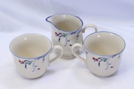 Epoch Berry Grove Creamer and 2 Cups - $26.45