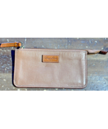 Dooney &amp; Bourke Light Brown Lambskin Pouch Clutch Wallet Phone Case - $31.94 CAD