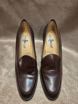 Hunt Club Leather Upper Womens Block Heel Shoe &quot;Karen&quot; Style Size 9.5M - $24.14