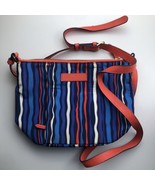 Vera Bradley Crossbody blue orange summer at the beach style - $26.18