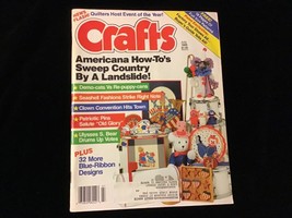 Crafts Magazine July 1988 Americana How-To’s sweep country by a landslide - £7.88 GBP