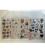 Current Stickers Cottagecore Set 4 Animals Insects Puppies Kittens   NOS - $4.89