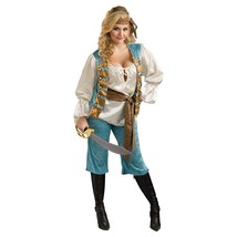 Pirate Costume Adult Plus Size Halloween Fancy Dress - £28.61 GBP