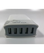 USB Ladegerät 5 Port Hub K-MU014A - Weiß - £6.20 GBP