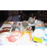 Doll Heads, Doll faces Zims Westrim Fibrecraft   Lot Of 33 pieces - $20.00
