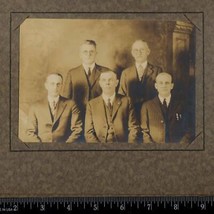 Cabinet Card Photograph Distinguished Gentlemen Businessmen in Suits - £20.08 GBP