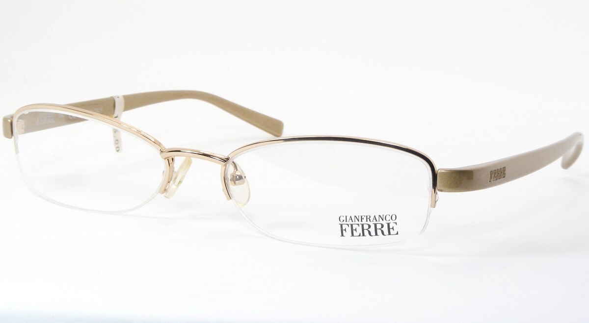 Gianfranco Ferre GF10804 Gold EYEGLASSES GLASSES FRAME 53-18-140mm Italy - $96.91