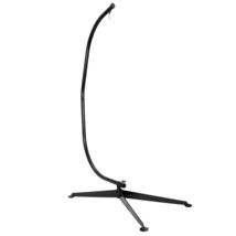 Hanging Hammock Stands Hammock Chair C Stand Outdoor Solid Steel Heavy Duty - £143.40 GBP