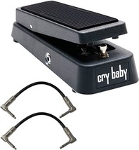 Gcb-95 Classic Wah Pedal By Dunlop Crybaby With 2 Free Patch Cables. - $129.92