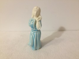 Virgin Mary Religious Figurine Nativity Scene Kneeling Madonna Piece Cer... - $5.63