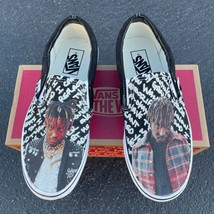 Juice Wrld Sneakers - Slip On Vans - Men&#39;s And Women&#39;s Shoes - Brand New... - $169.00